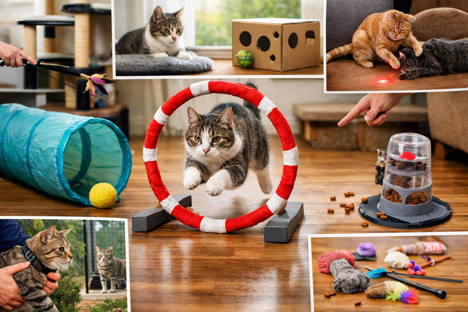 9 Clever and Fun Ways to Encourage Your Cat to Exercise