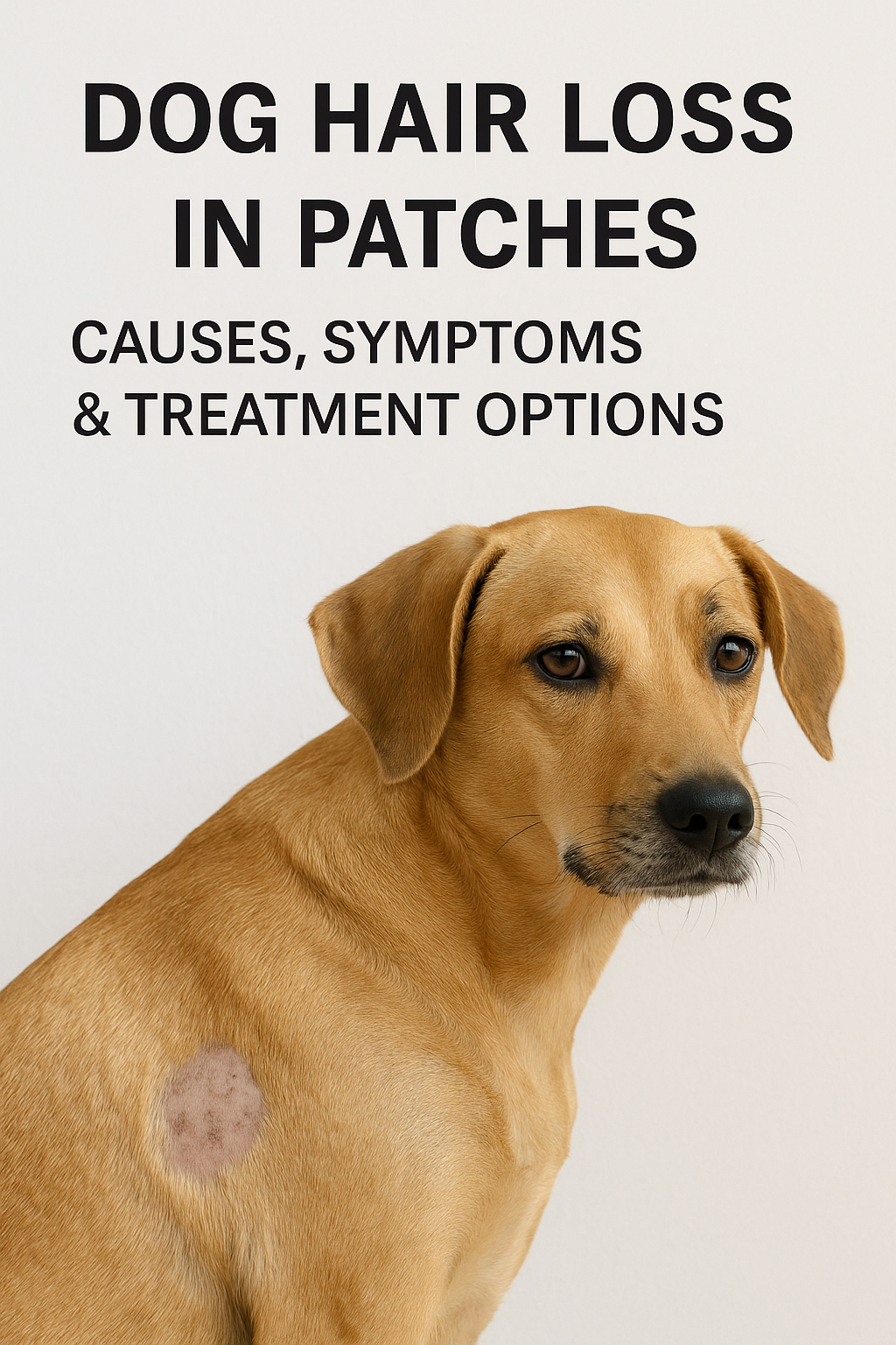 Dog Hair Loss in Patches: Causes, Symptoms & Treatment Options