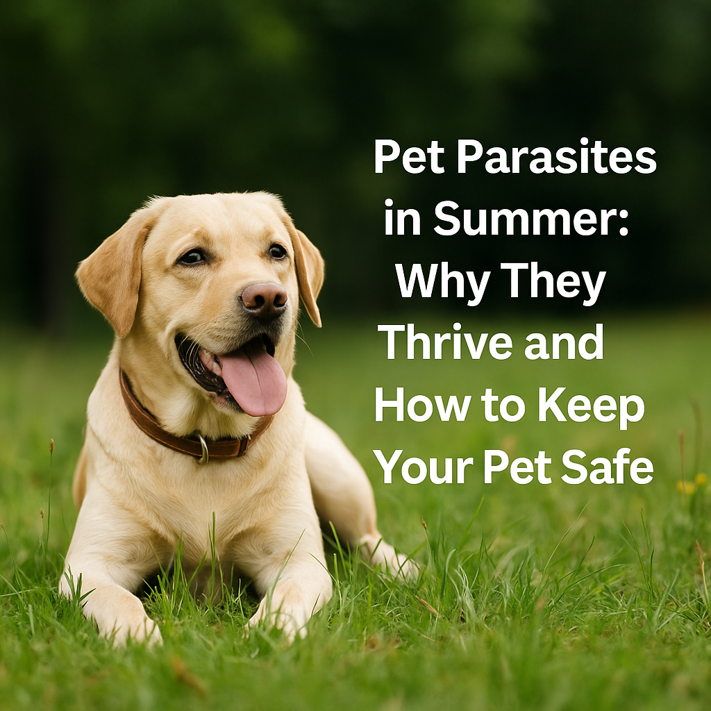 View of Pet Parasites in Summer: Why They Thrive and How to Keep Your Pet Safe