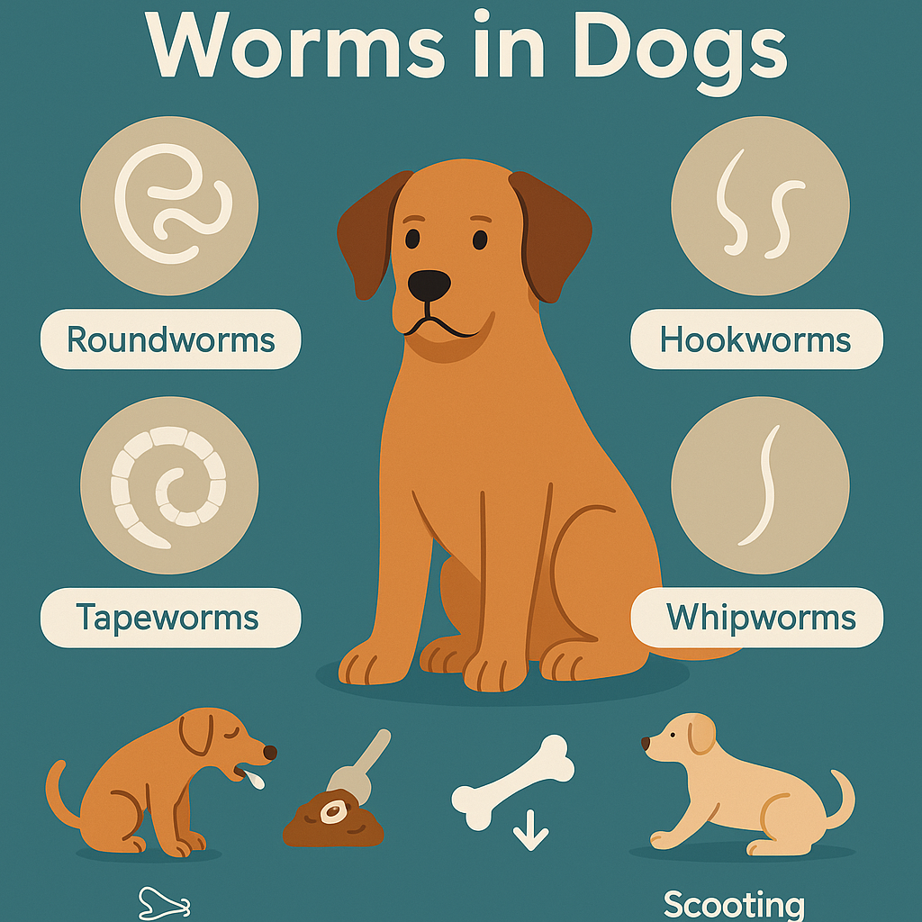 Understanding Worms in Dogs: Types, Symptoms, and Prevention