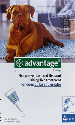 Advantage Blue For X-Large Dogs 55-88lbs (25-40kg)