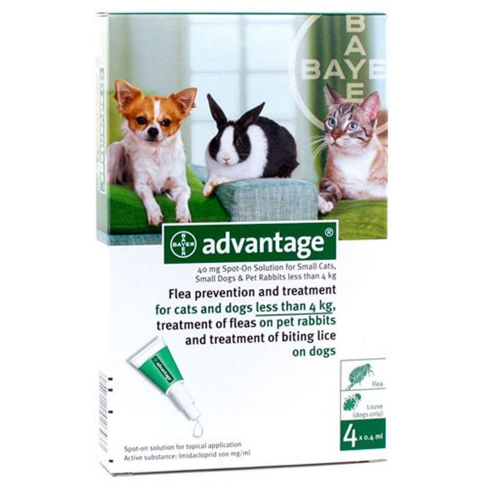 Advantage Green for Flea Treatment Prevention 79PETS