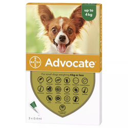 Advocate (Advantage Multi) For Small Dog Upto 4kg 8.8lbs (4kg)