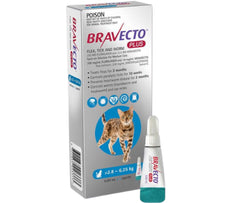 Bravecto Plus For Medium Cat 6.2-13.8 lbs (2.8-6.25kg)