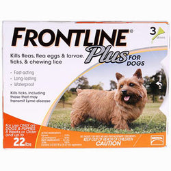 Frontline Plus For Small Dog Upto 22lbs (10kg)