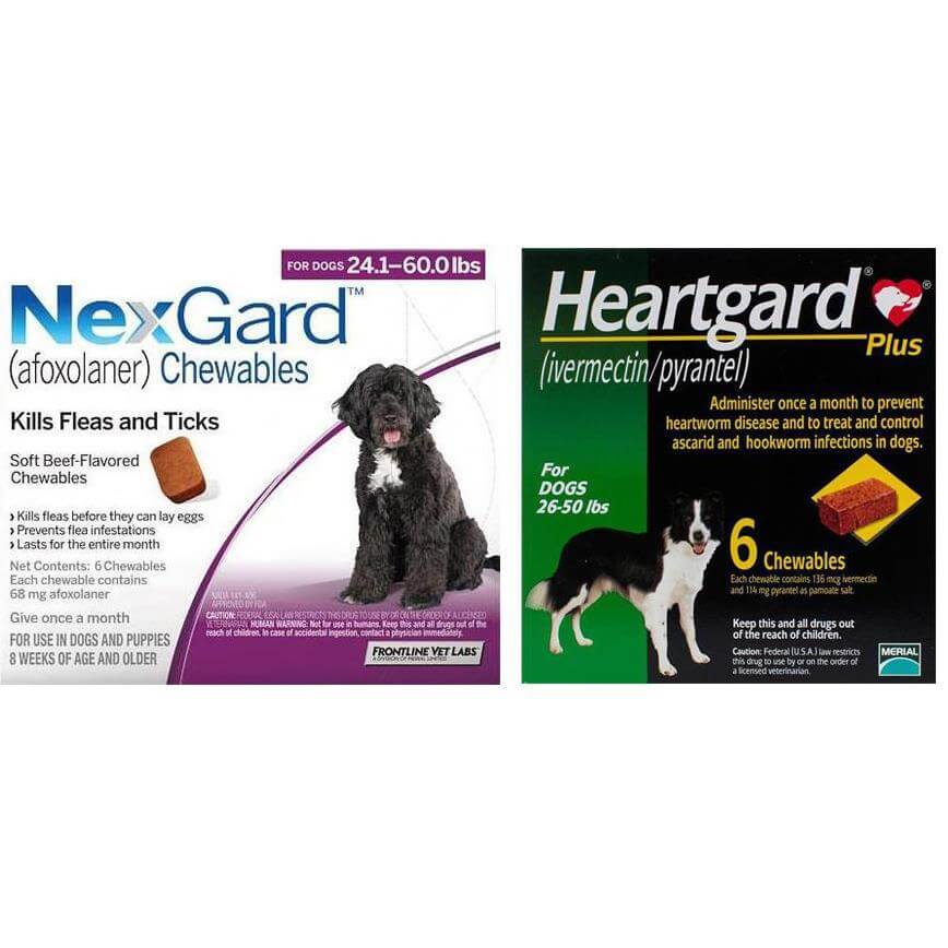 Heartgard and nexgard discount