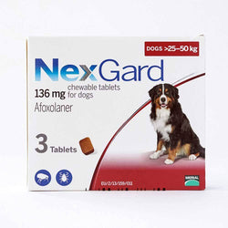 Nexgard Red for Large Dogs Flea & Tick 60-121 lbs (25-50kg) | 79Pets.com