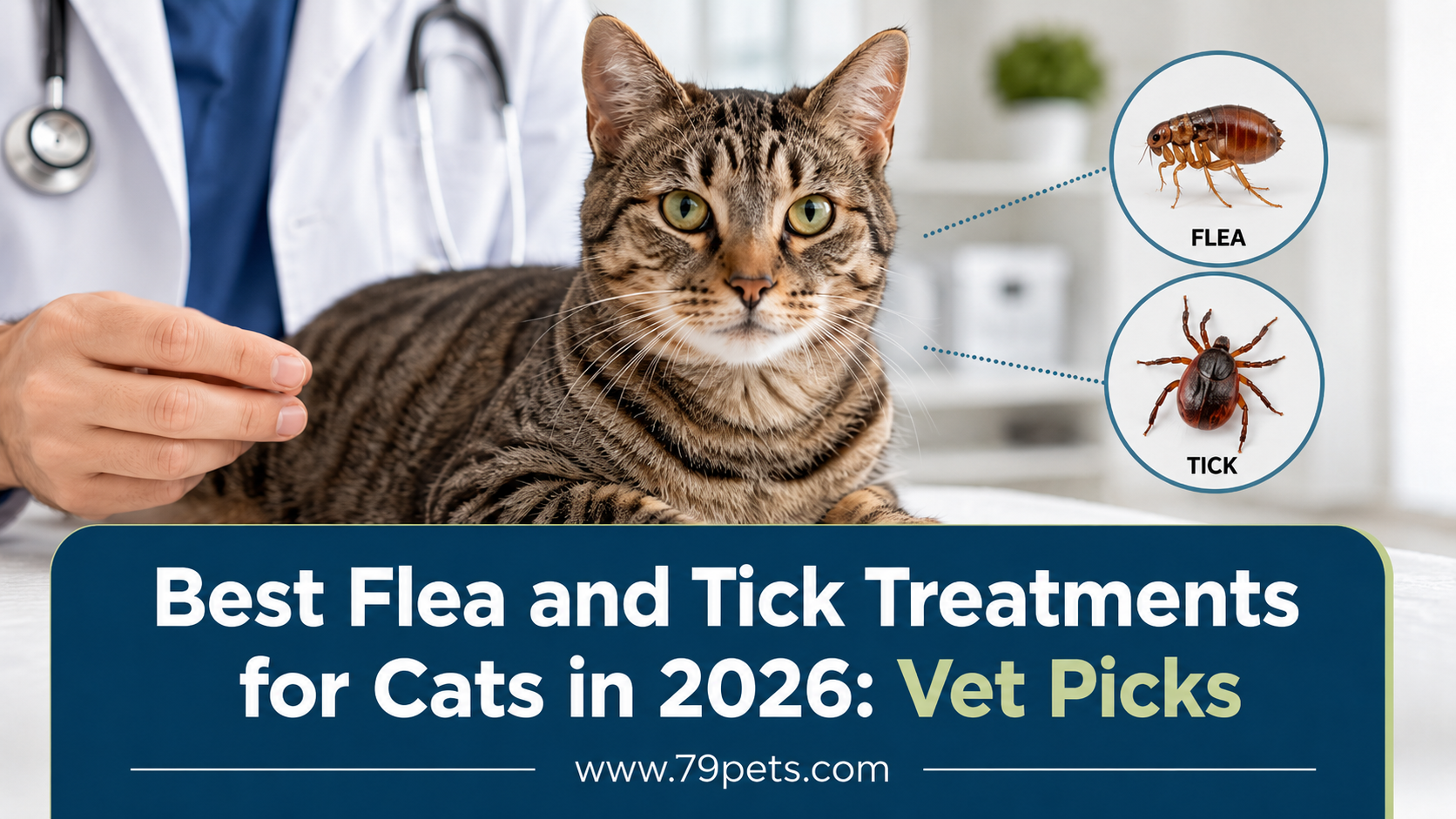 Best Flea and Tick Treatments for Cats in 2026 | 79Pets