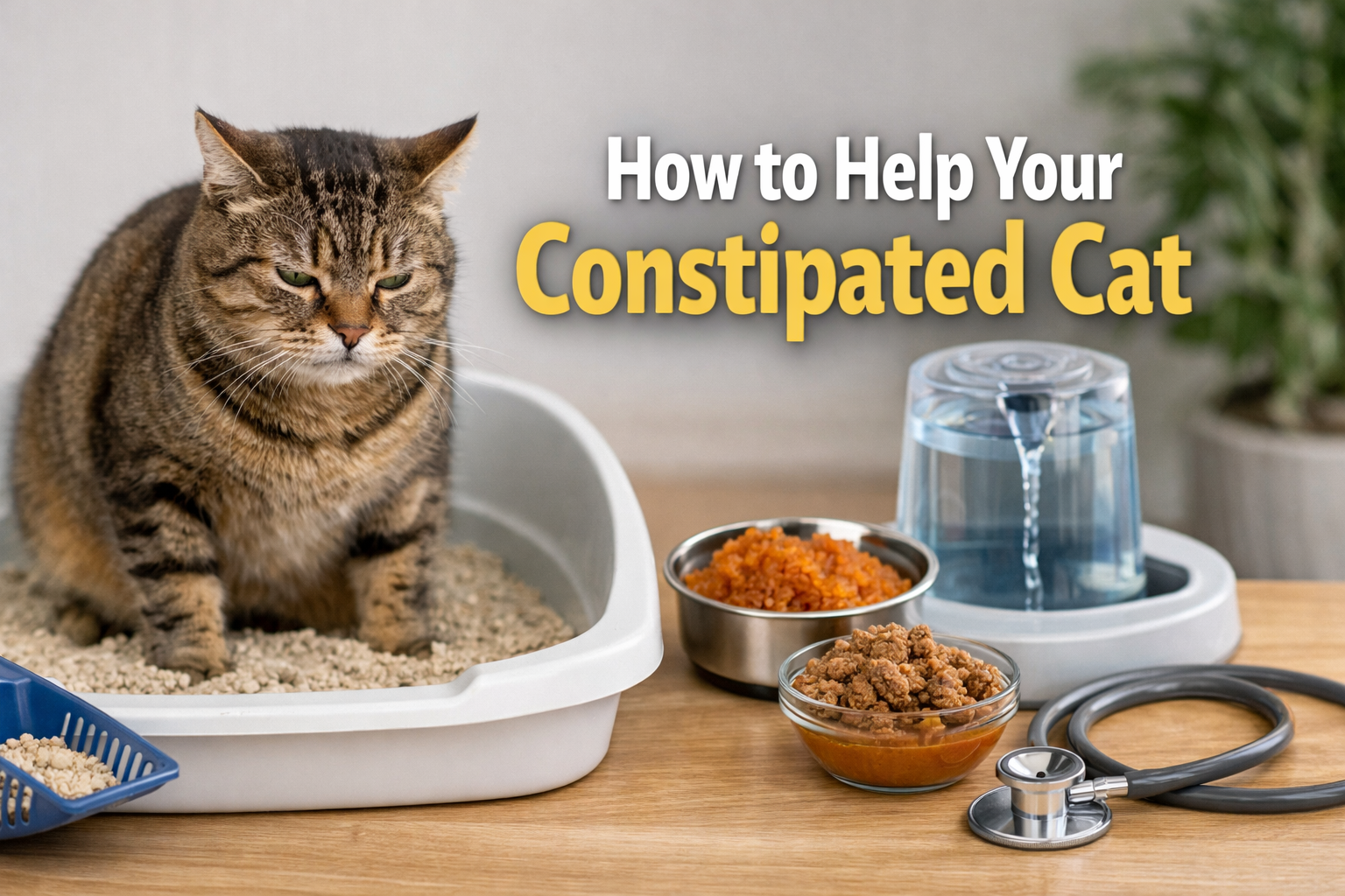 What To Give A Constipated Cat