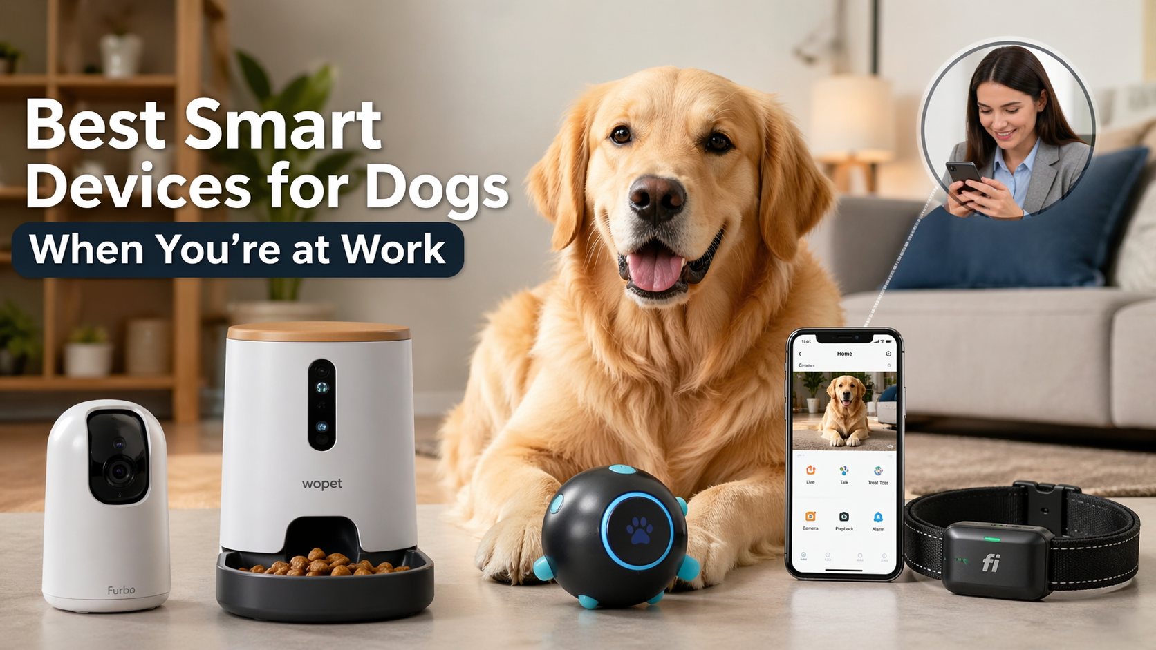 Smart Gadgets for Dogs: Keep Your Pet Happy While You’re at Work
