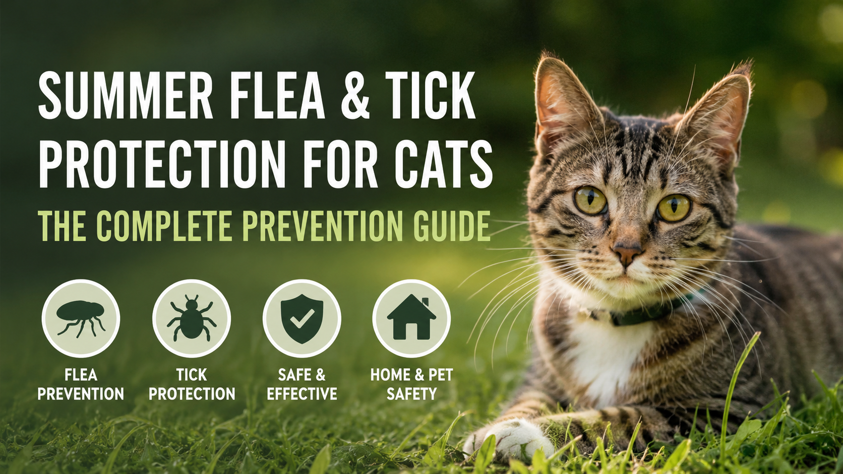 Summer Flea & Tick Protection for Cats: A Complete Guide to Keeping Yo