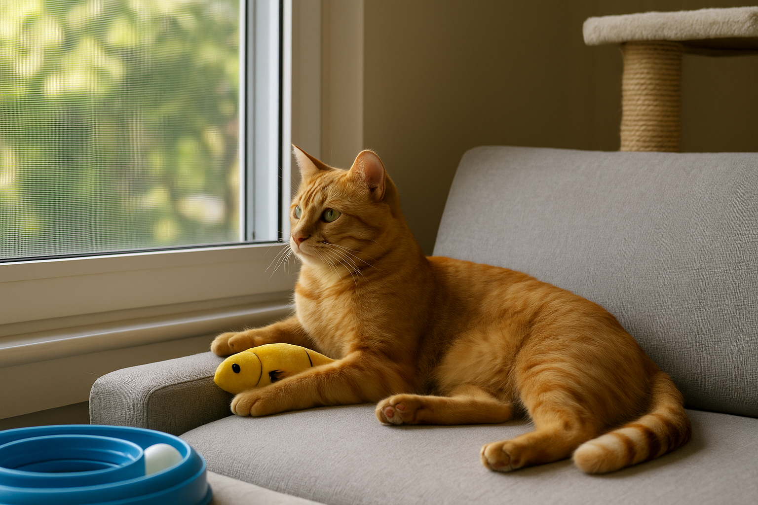 A Day in the Life of an Indoor Cat: How to Keep Your Cat Happy and Hea