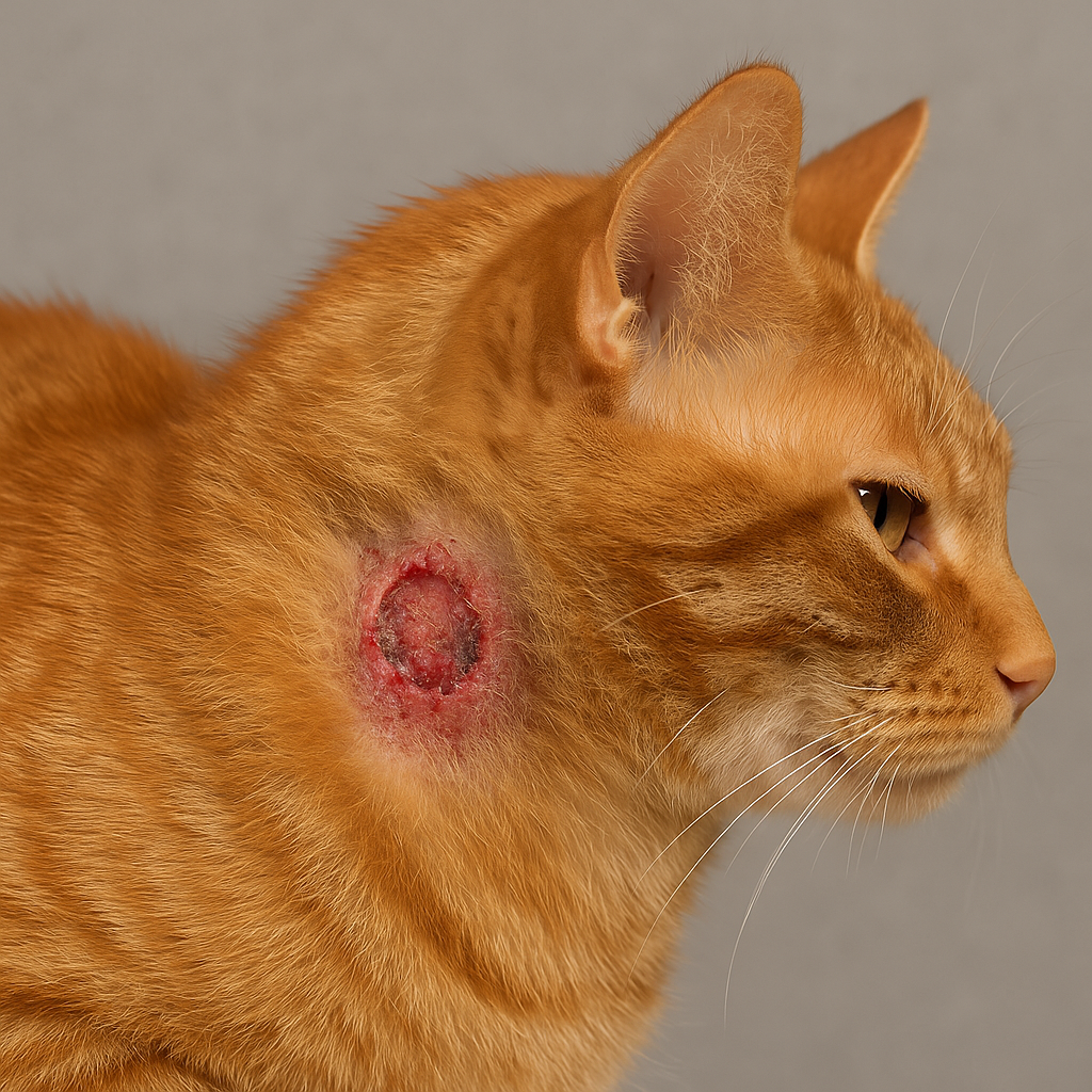 Cat Incision Infected Common Skin Infections in Cats: Causes, Symptoms, and Treatments