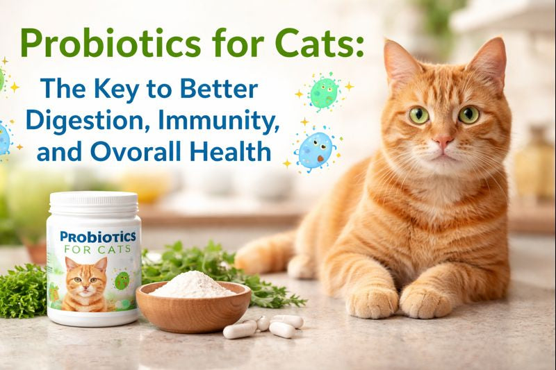 Aromixe Natural Dewormer Drops For Cats – 60ml With Probiotics For Digestion & Immunity Support