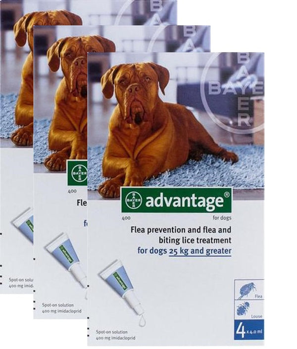 Advantage Blue For X-Large Dogs 55-88lbs (25-40kg)