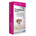 Credelio Chewable Tablets 112.5mg For Dogs 6.1-12 lbs (2.5-5.5 kg) 6 Pack