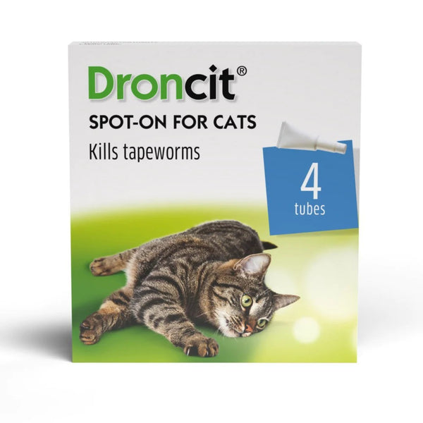 Droncit Spot On For Cats 4 Pack