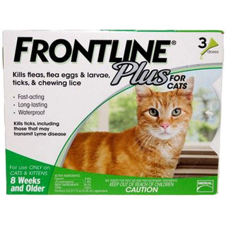 Frontline Plus For Cats and Kittens 8 Weeks or Older