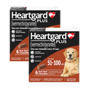 Heartgard Plus Large Brown For Dogs 51-100 lbs (23-45kg)