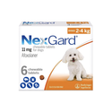 NexGard Chew For Very Small Dogs 4-10lbs (2-4kg)