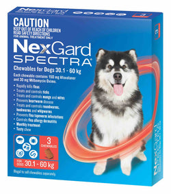 NexGard Spectra For Extra Large Dog 66-130 lbs (30-60kg)