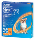 NexGard Spectra For Extra Small Dog 4.5- 8 lbs (2-3.5kg)