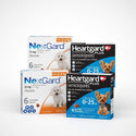 NexGard and Heartgard Plus (Blue) Combo for Dogs 4-10 lbs (2-4 kg) 12 Pack