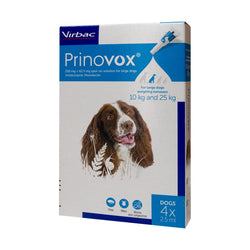 Prinovox For Large Dogs 22-55 lbs (10-25 kg) - 4 Pack