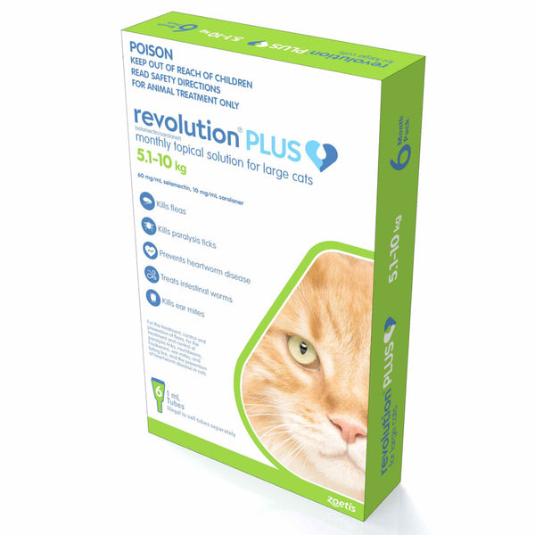 Revolution Plus For Large Cats 11.1-22lbs (5-10kg)