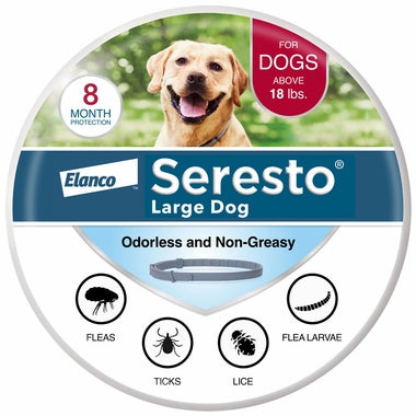 Seresto Collar For Large Dogs More than 17lbs (8kg)