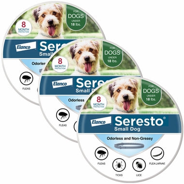 Seresto Collar for Small Dogs Less than 17lbs (8kg)