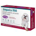 Simparica Trio For Dogs 5.6-11 lbs (2.5-5 kg)