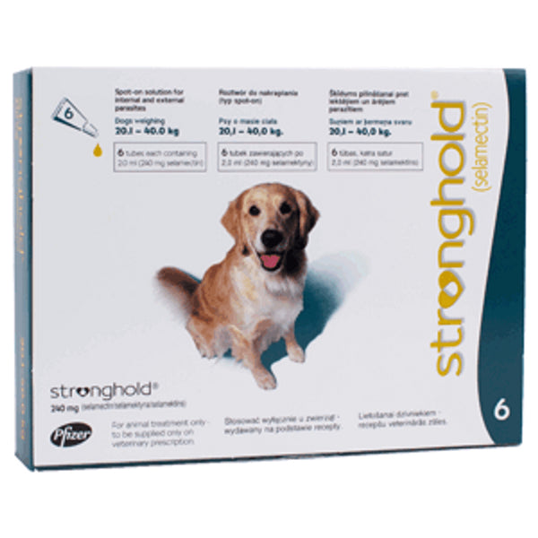 Stronghold Teal For Dogs 44-88lbs (20-40kg)