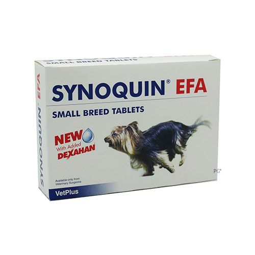 Synoquin EFA Tablets For Small Dogs Under 20 lbs (10 kg) - 90 Pack