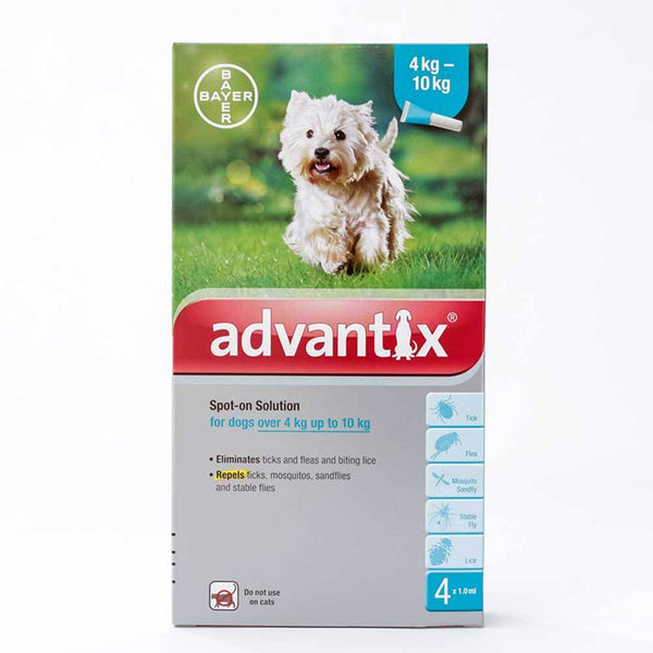 Advantix For Medium Dogs 8.8-22lbs (4-10kg) | 79Pets.com