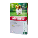 Advantix For Small Dogs under 8.8lbs (4kg) 4 Pack