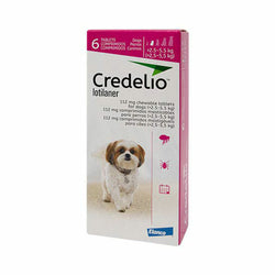 Credelio Chewable For XS Dog 6.1 to 12.0 lbs (2.5-5.5 kg) 6 Pack | 79Pets.com