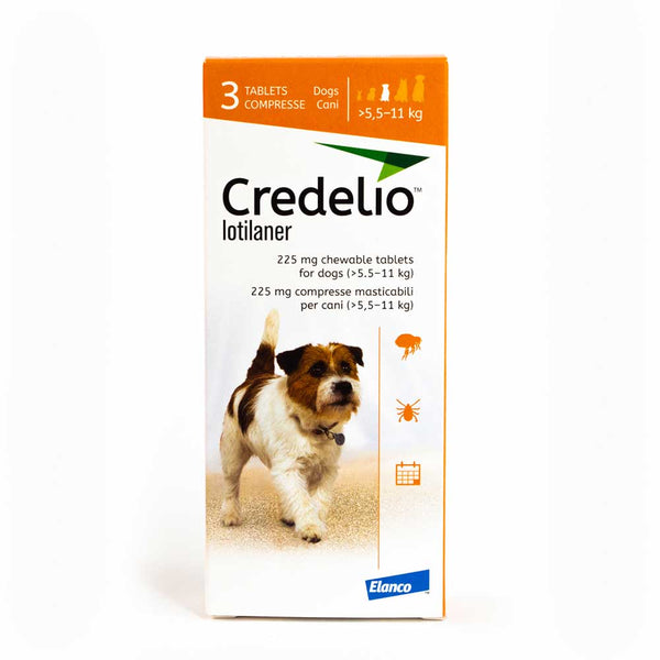 Credelio Chewable For Small Dog 12.1 to 25.0 lbs (5.5-11kg) 3 Pack | 79Pets.com