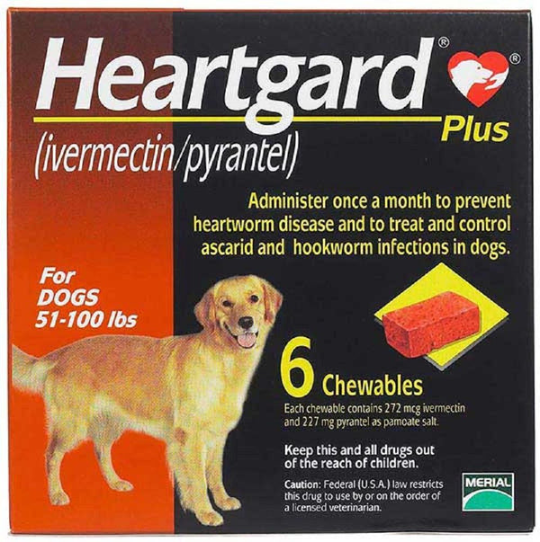 Heartgard Plus Brown For Dogs | 79Pets.com