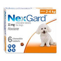 Nexgard Orange for Very Small Dogs Flea & Tick 4-10 lbs (2-4kg) | 79Pets.com