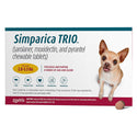 Simparica Trio for Dogs 2.8-5.5 lbs (1.25-2.5 kg) 3 Pack | 79Pets