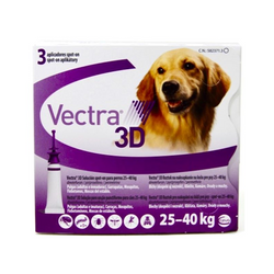 Vectra 3D Spot On For Large Dogs 56-95 lbs (25-40kg) | 79Pets.com