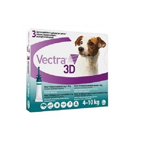 Vectra 3D Spot On For Small Dogs 11-20 lbs (4-10kg) | 79Pets.com
